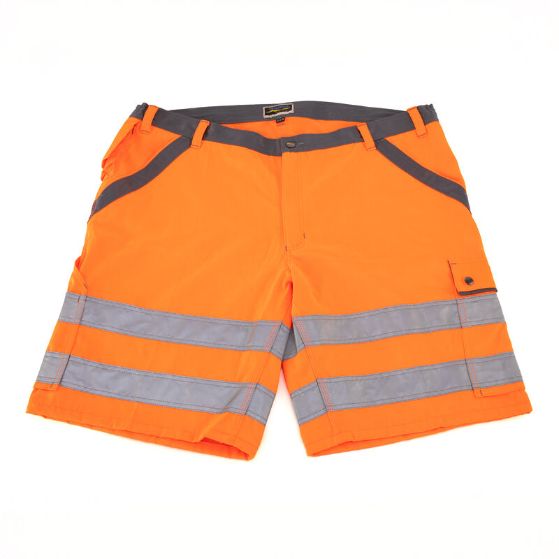 Wikland Orange & Grey Hi-Vis Shorts | Unissued, , large image number 0